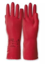 Rękawice robocze rozmiar: 9 materiał: Chloropren zastosowanie: Odporność na działanie olejów