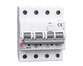 Wyłącznik różnicowo-nadprądowy 4P 32A B 0,03A typ AC KZS-4M 002174007