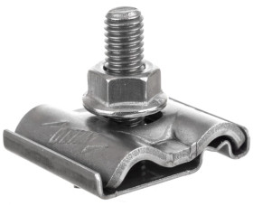 Zacisk uziemiający UNI M8 do drutu/ przewodu PE 4-50 mm2 NIRO 540250