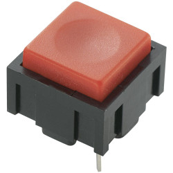 TruComponents 781883 Pushbutton ,PCB Mount,Off/(On),SPST