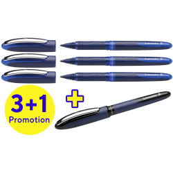 Schneider Schreibgeräte 183084 One Business Roller ball pen 0.6mm Black Blue 4pk