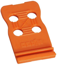 Strain relief plate for female connector, 734-228