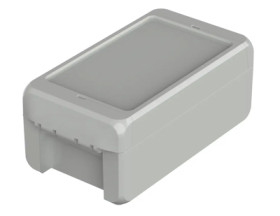 PC enclosure, (L x W x H) 151 x 80 x 60 mm, light gray (RAL 7035), IP66, 96013125