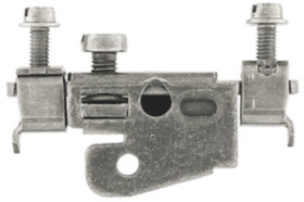 Protective conductor terminal, screw connection, 1.5-10 mm², 2 pole, 1200 A, yellow/green, 0323100000