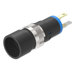Element wykonawczy przycisku, Siłownik, do uzytku z: Urządzenia przełączające, Czarny, 9, Chwilowy