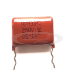 330nF 250V 5% R=15mm kondensator polipropylenowy MPH-334J2EG15C4 EUROPTRONIC