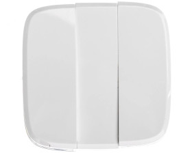 VALENA ALLURE Klawisz potrójny biały 755035