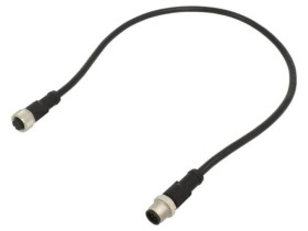 M12A08ML12AFLSDA05 Kabel do czujników/automatyki 8PIN M12-M12 0,5m wtyk wtyk