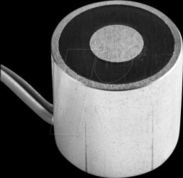 ITS-PE2025-24VDC Permanent Haftmagnet, 2025, 24 V DC, 4 W, Topfmagnet mit Litze