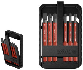 Bity Wiha slimBit electric 45804 6 części płaski, krzyżakowy Phillips, krzyżakowy Pozidriv, TORX