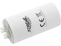 KRS100/450 Kondensator rozruchowy do silnika 100uF napięcie 450V - śruba M8 - wyjście konektorowe