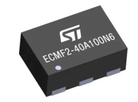Układ scalony filtra EMI 100mA 20000 V dc 10.7GHz SMD STMicroelectronics