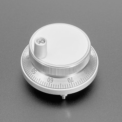 CNC Rotary Encoder - 100 Pulses per Rotation - 60mm Silver