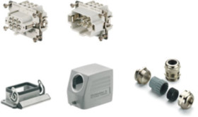 Connector kit, size 3, 6 pole + PE , IP65, 1802730000