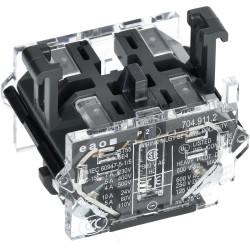 EAO 704.911.2 EAO Series4 Switching Element Slow-Make T 1Nc Screw Gold/Silver