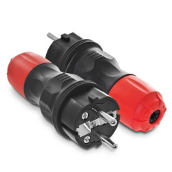 Wtyczka IP54 KEL WT-54 czar-czer EXTREM W-97977