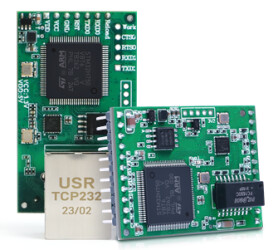 Moduł konwertera 2x UART na Ethernet USR-TCP232-E2