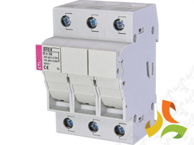 Rozłącznik bezpiecznikowy 3P 20A 8x31mm EFD 8 002520004 ETI