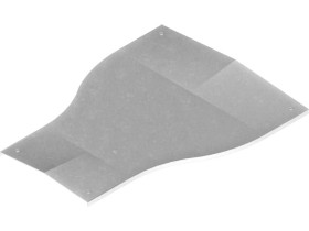 Pokrywa PZRSKSC200/100 redukcji symetrycznej z zamkiemgrubość blachy 2,0mm 203510 BAKS