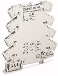 Przetwornik separacyjny JUMPFLEX ze wzmocnieniem I/I,U/U 857-412