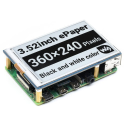 3.52" E-Paper HAT (360x240)