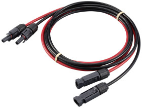 Sygonix SY-6407666 4 mm² Solarstecker (Stecker und Buchse) Długość kabla 2 m