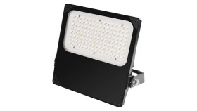 Naświetlacz Led Asimo Asymmetric 100W, Czarny, Neutralna Biel Emos Zs1100a