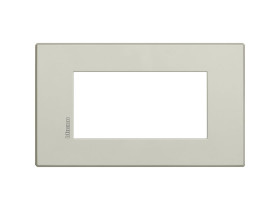 AXOLUTE Ramka 1 pojedyncza prostokątna AIR 4 moduły piaskowa HW4804SB LEGRAND