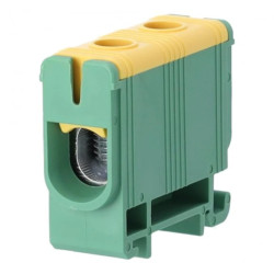 Złączka szynowa zgx 1x35 mm2 żółto - zielona GEP-00044