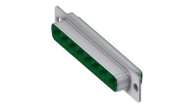 Złącze D-Sub 37-pinowe Gniazdo Proste Montaż lutowniczy raster 2.54mm