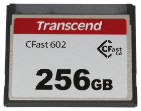Cfast Card CFast, 256 GB, Transcend Tak CFast602 MLC