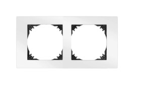 Vestra Ramka podwójna IP20 biały 3872-00