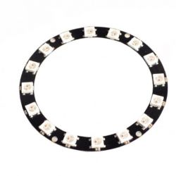 Okrąg z 16 diodami WS2812