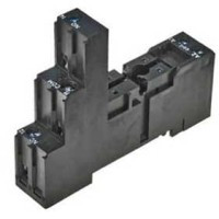 PP-RT424 Podstawka z zaciskami śrubowymi na szynę pod przekaźniki serii RT424