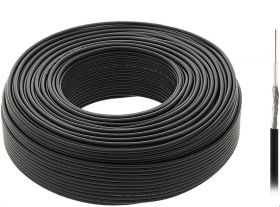 Przewód antenowy koncentryczny RG174 Cu (1m)