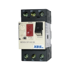 Wyłącznik silnikowy MOV2 1.6-2.5A XBS MOV2-2.5