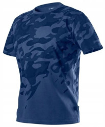 T-shirt roboczy Camo Navy rozmiar M 81-603-M