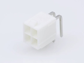 Molex Listwa kołkowa, żeńska, do wbudowania, standardowa Ilość pinów 4 Wymiary siatki: 4.2 mm 39300040 1 szt. torba