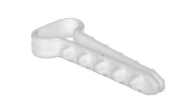Uchwyt Kablowy Uwp Wbijany Biały Uwp-3 89135306 /100Szt./