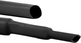 Heatshrink tubing, 4:1, (16/4 mm), PO, crosslinked, black, BYB-5-90F2179