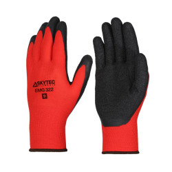 Rękawice robocze rozmiar: 12, XXXL materiał: Poliester zastosowanie: Dobry chwyt i odporność na ścieranie,