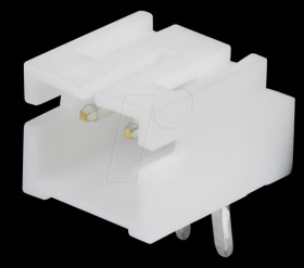 S2B-PH-K-S JST - pin header, 90°, 1x2-pin - PH