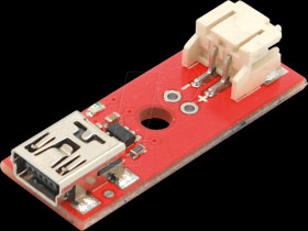 Developer boards - Charger board for 3.7V Li batteries, Mini-USB