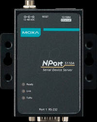 NPORT 5110A 1 port device server, 10/100M Ethernet, RS-232, DB9