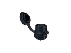 Złącze wielostykowe przemysłowe 3-pinowe M12, panelowe Gniazdo Amphenol Communications Solutions