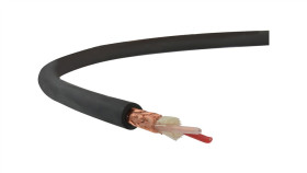 Przewód Mikrofonowy Bitsound Lp0208 2X0,23 Czarny Bitner /100M/