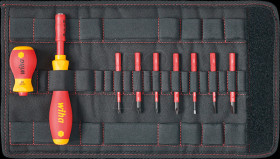 41232 Bit set slimVario, Stubby, screwdriver, 9-piece