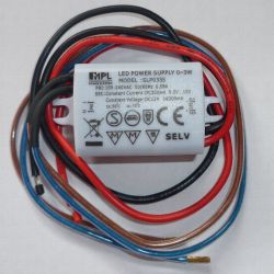 Zasilacz LED stałoprądowy MPL-03-350 3x1W, Uwyj= 0.5-10V DC, Iwyj=350mA, cena netto