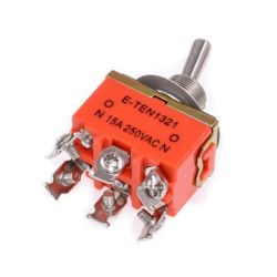 PRZELACZNIK DZWIGN.15A 250V 2POZ.E-TEN13