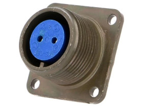 97-3102A-14S-9S Złącze okrągłe PIN 2 rozmiar 14S 97 stop aluminium